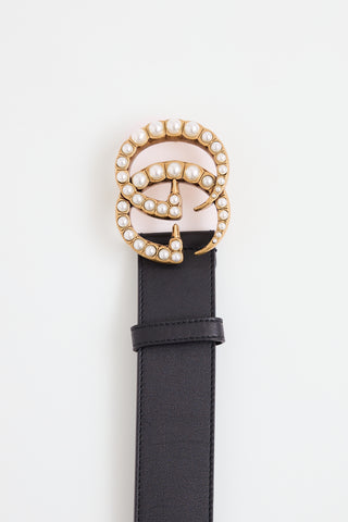 Gucci GG Marmont Pearl Belt