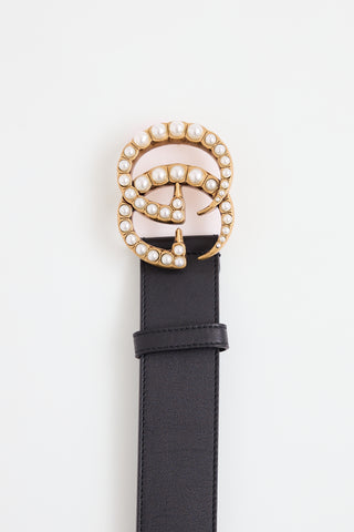 Gucci GG Marmont Pearl Belt