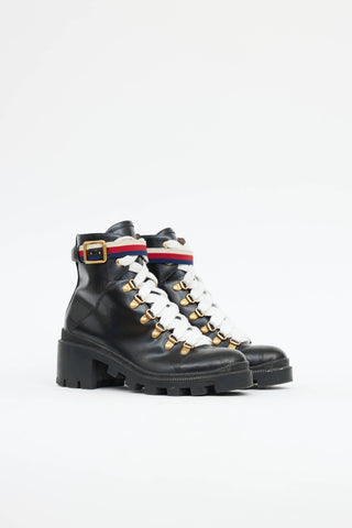 Gucci Sylvie Combat Boot