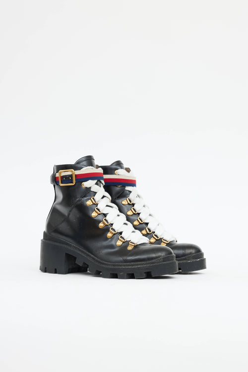 Gucci Sylvie Combat Boot
