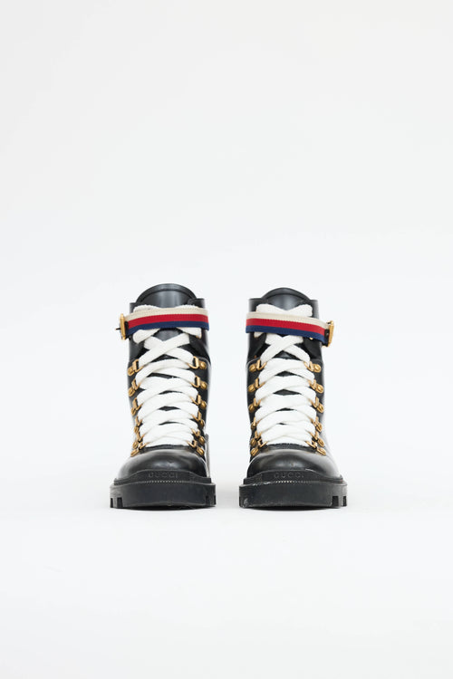 Gucci Sylvie Combat Boot