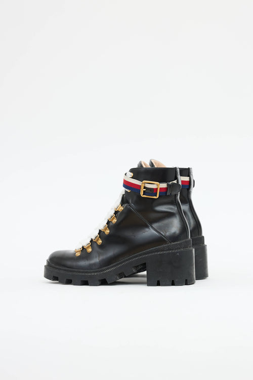 Gucci Sylvie Combat Boot