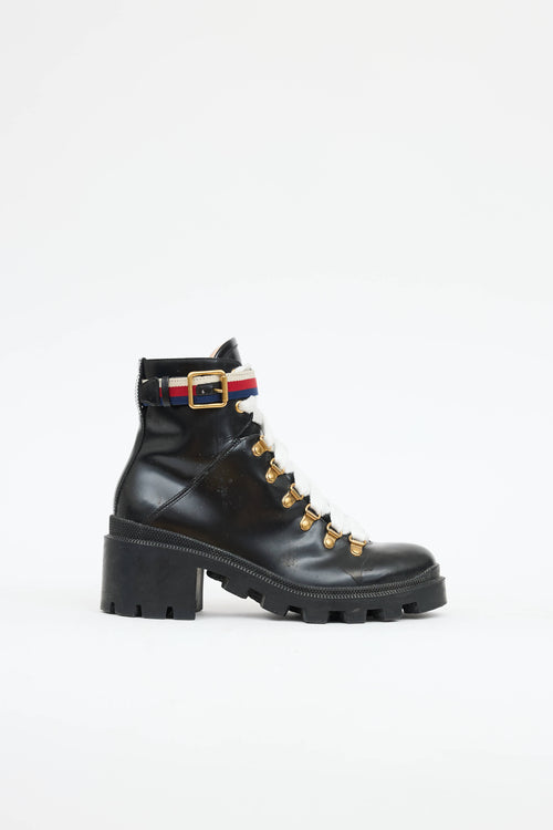 Gucci Sylvie Combat Boot