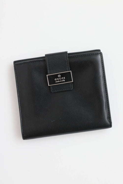 Gucci Tri-Fold Leather Wallet