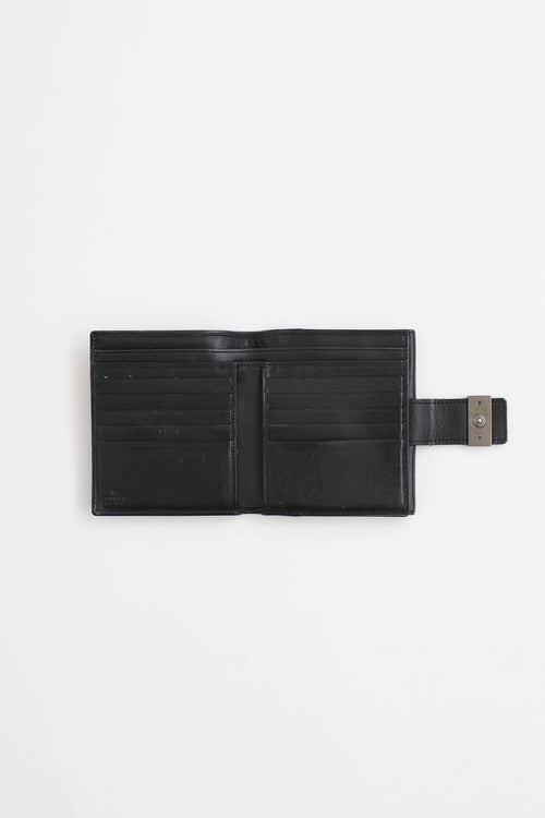 Gucci Tri-Fold Leather Wallet