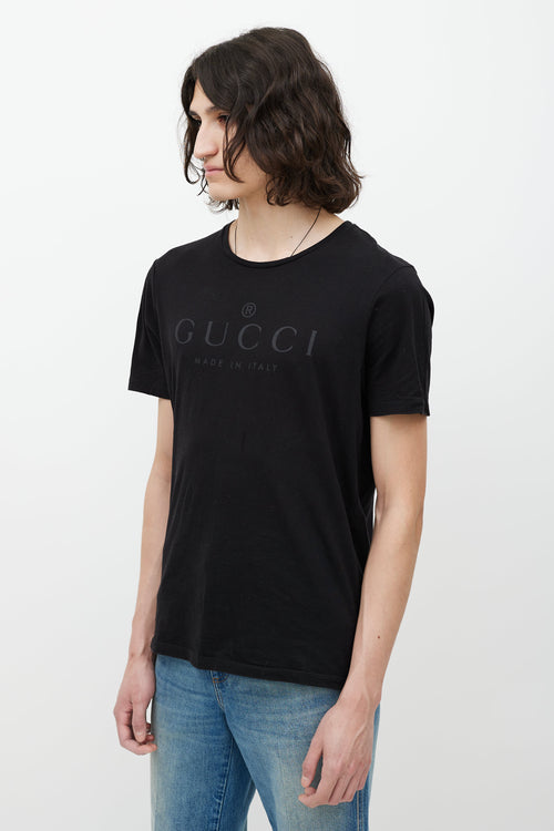 Gucci Black Logo T-Shirt