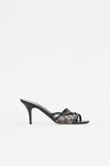 GucciGG Supreme Open Toe Heel
