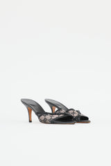 GucciGG Supreme Open Toe Heel