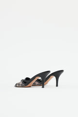 GucciGG Supreme Open Toe Heel