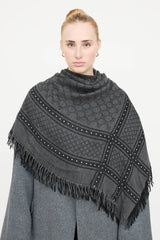 Gucci Guccissima Monogram & Stud Scarf
