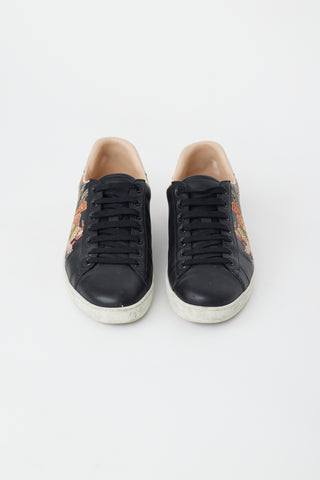 Gucci Black & Multi Ace Dragon Sneaker