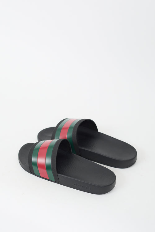 Gucci Black & Multi Pursuit '71 Slide