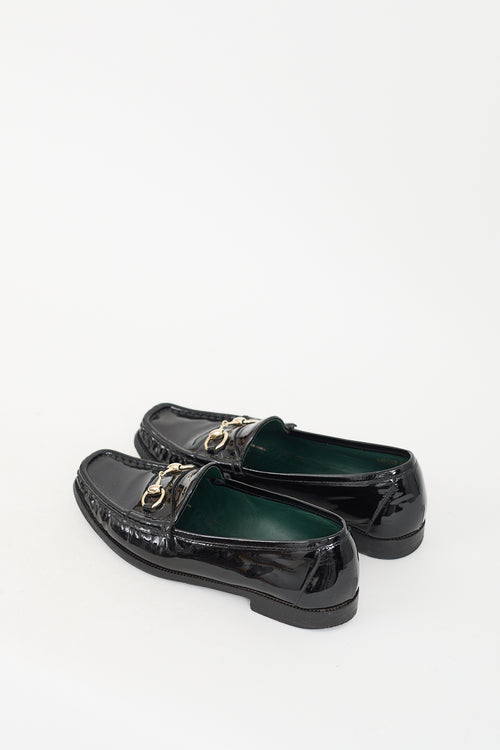 Gucci Black Patent Leather Loafer