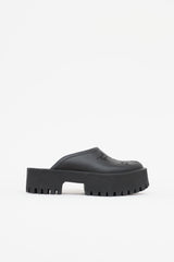 Gucci Perforated Rubber Mule