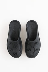 Gucci Perforated Rubber Mule