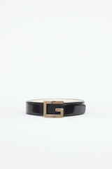 Gucci Leather G Buckle Belt