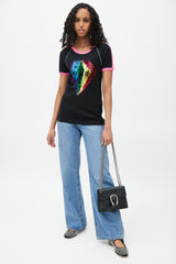 Gucci Black & Silver Small Dionysus Leather Bag