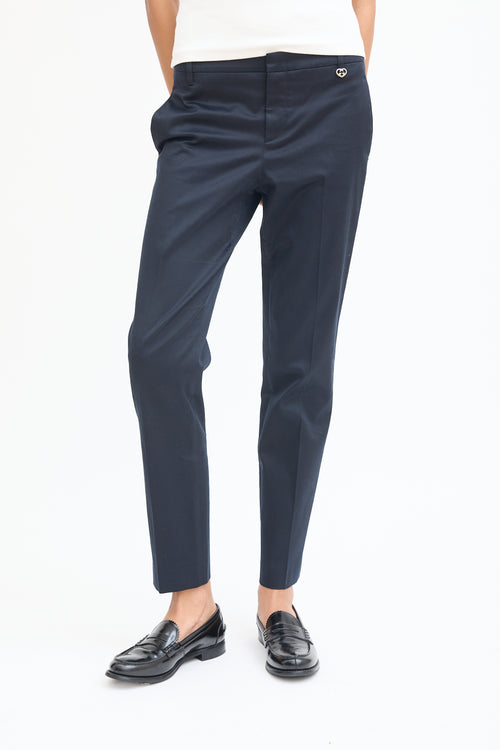 Gucci Black Slim Trouser