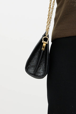 Suede Striped Ophidia Bag