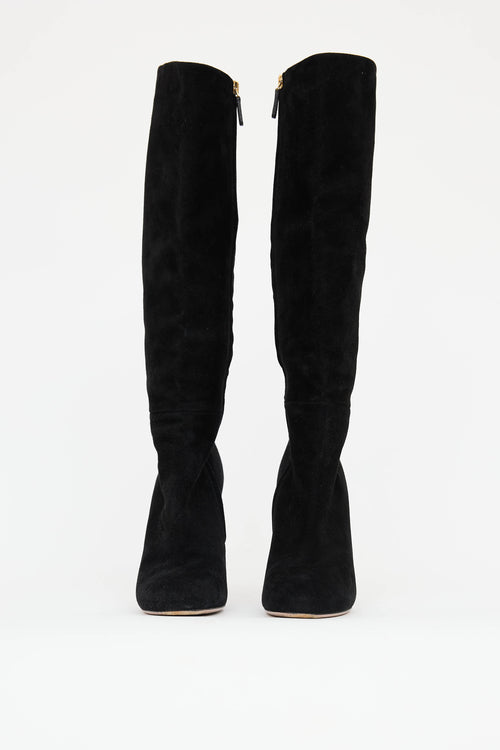 Gucci Suede Calf High Boot