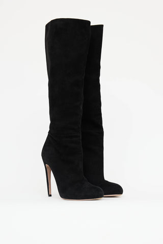 Gucci Suede Calf High Boot