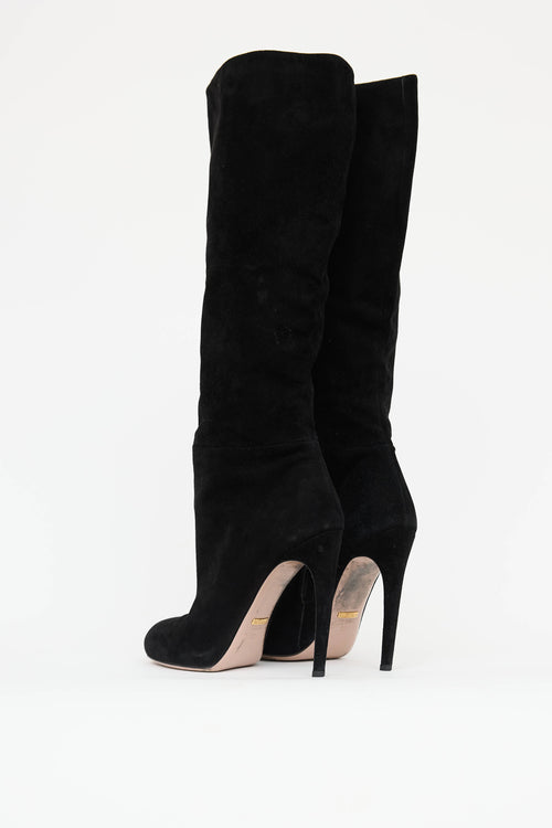 Gucci Suede Calf High Boot