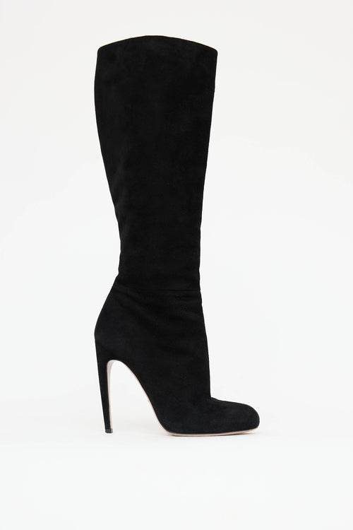 Gucci Suede Calf High Boot