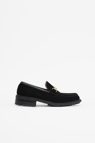 Gucci Suede Horsebit Loafer