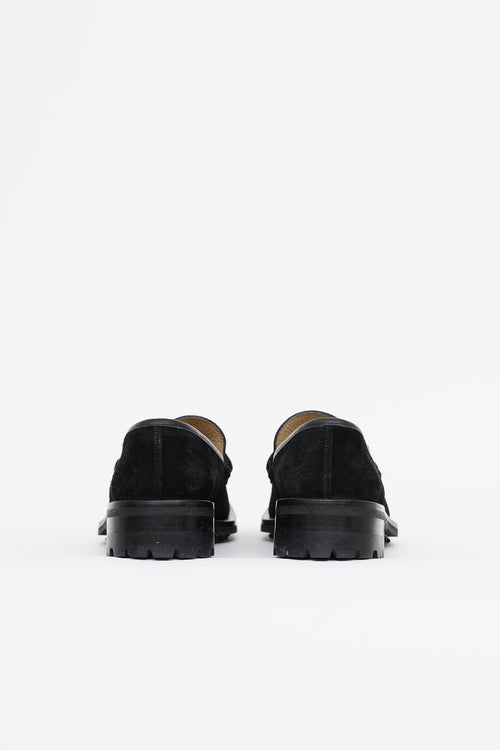 Gucci Suede Horsebit Loafer