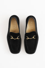 Gucci Suede Horsebit Loafer