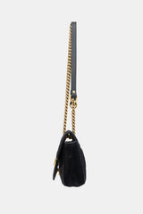 Gucci Velvet Small Marmont GG Bag