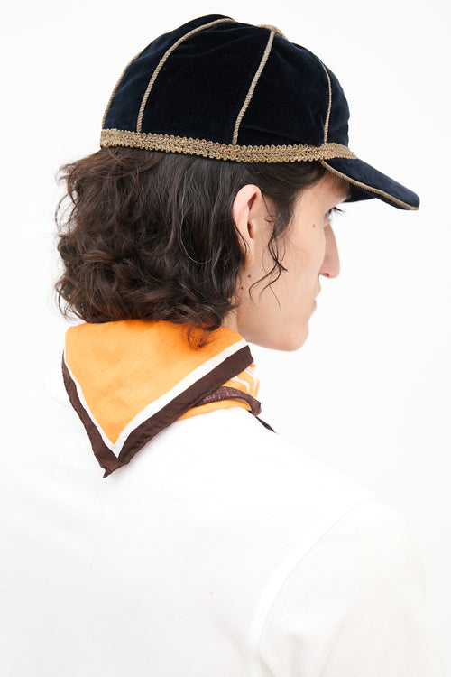 Gucci Velvet Tassel Hat