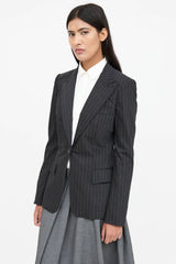 Gucci Wool Pinstripe Blazer
