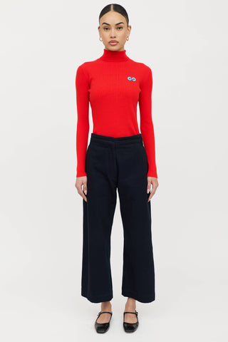 Studio Nicholson Wide Leg Trouser