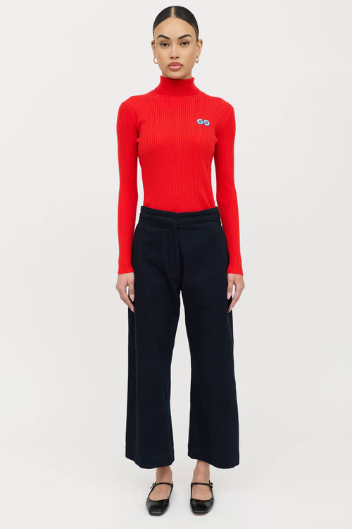 Studio Nicholson Wide Leg Trouser