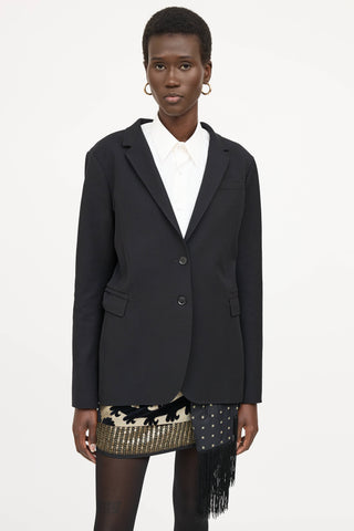 Gucci Single Breasted Blazer