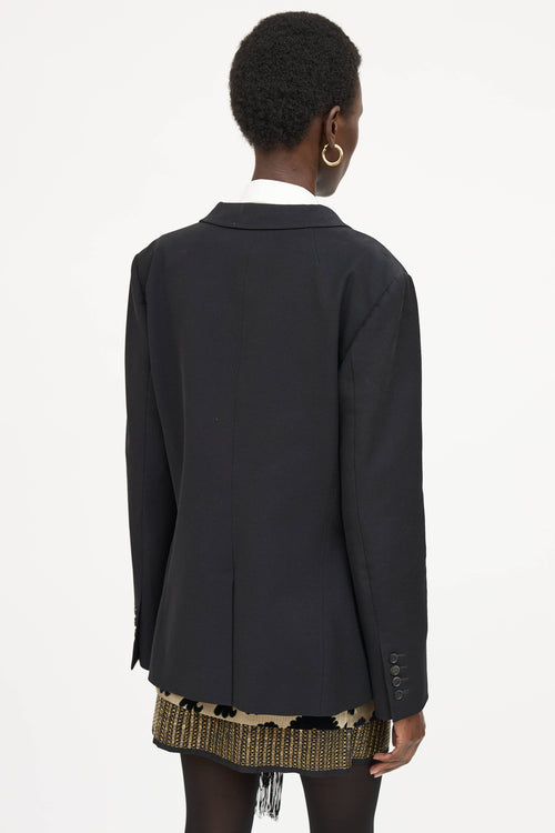 Gucci Single Breasted Blazer