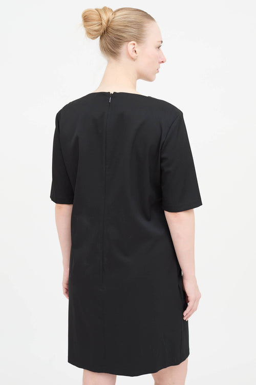 Gucci 2009 Cross Over Belted  Dress