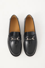 Gucci Black Patent Leather Hardware Kaveh Loafer