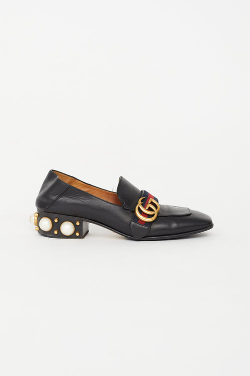 Louis Vuitton // Black Leather Penny Loafer – VSP Consignment