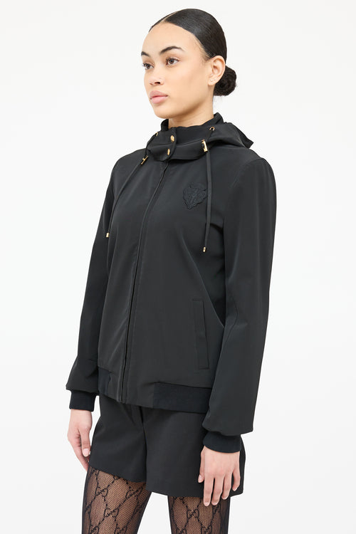 Gucci Crest Zip Long Sleeve Jacket