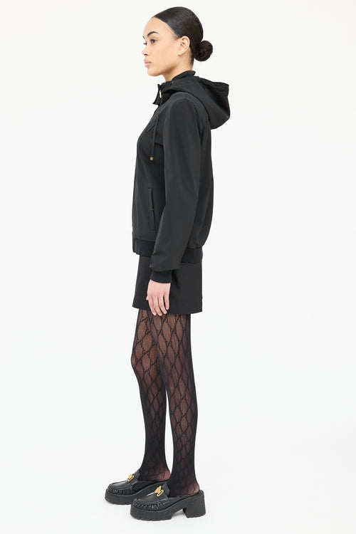 Gucci Crest Zip Long Sleeve Jacket