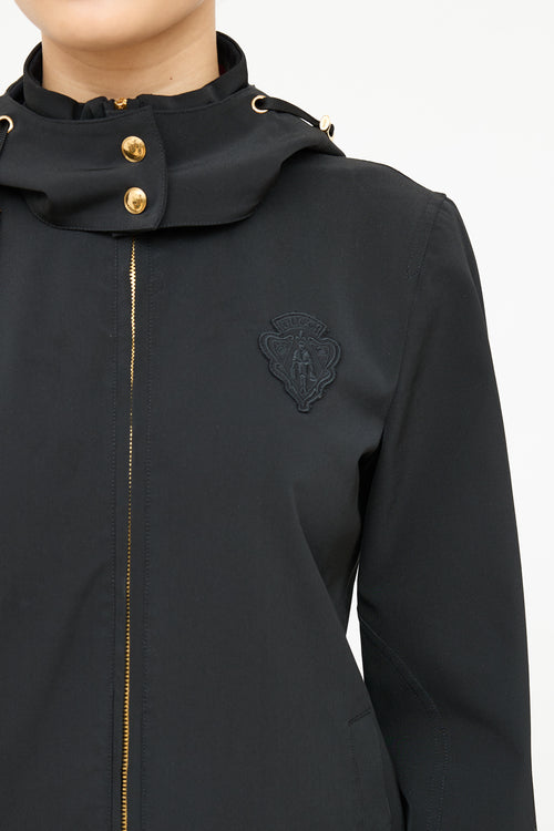 Gucci Crest Zip Long Sleeve Jacket