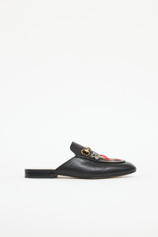 Gucci Embellished Princetown Mule