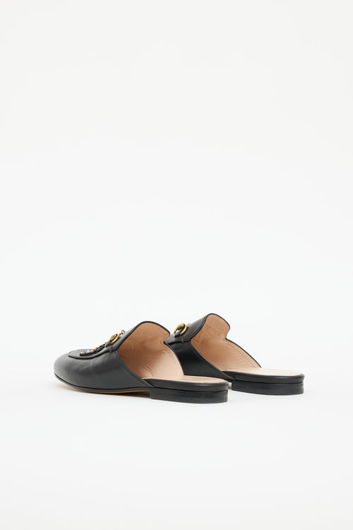 Gucci Embellished Princetown Mule