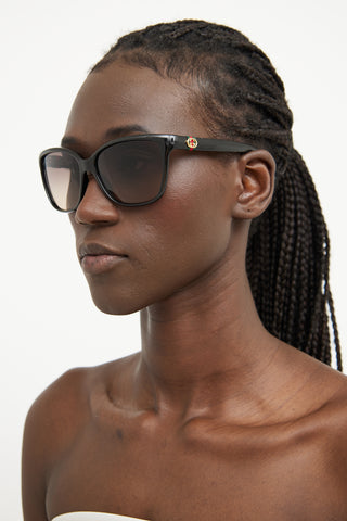 Gucci Black GG 3645/S Sunglasses