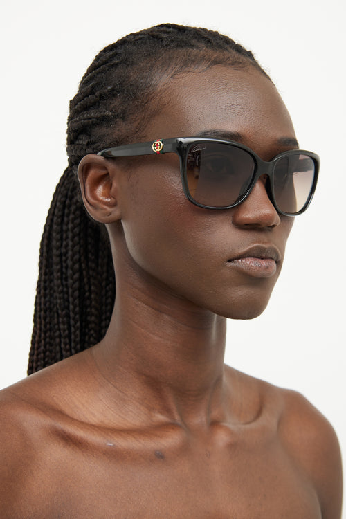 Gucci Black GG 3645/S Sunglasses