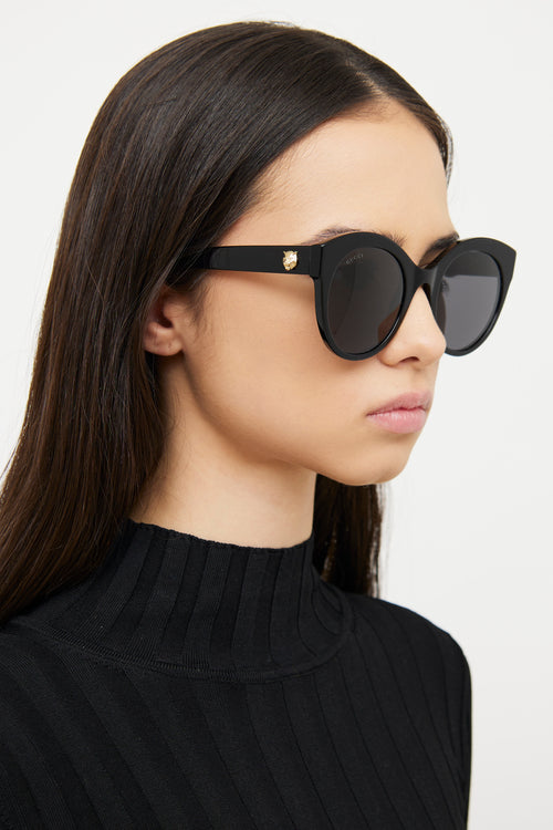 Gucci Black GG0028s Sunglasses