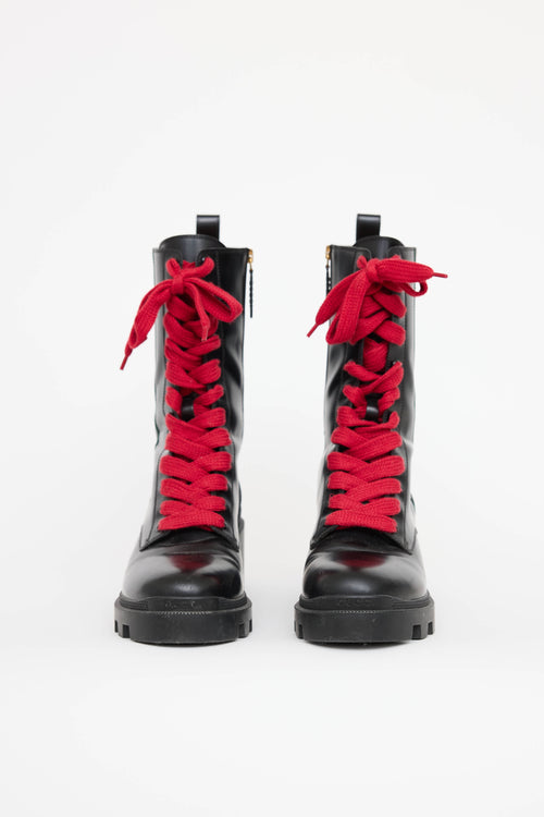 Gucci Syvlie Combat Boot