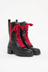 Gucci Syvlie Combat Boot